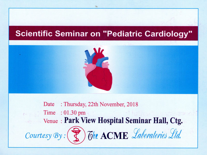 Seminar on Pediatric Cardiology