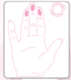 self breast exam area finger